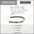 Masuma 3PK635 поликлиновый